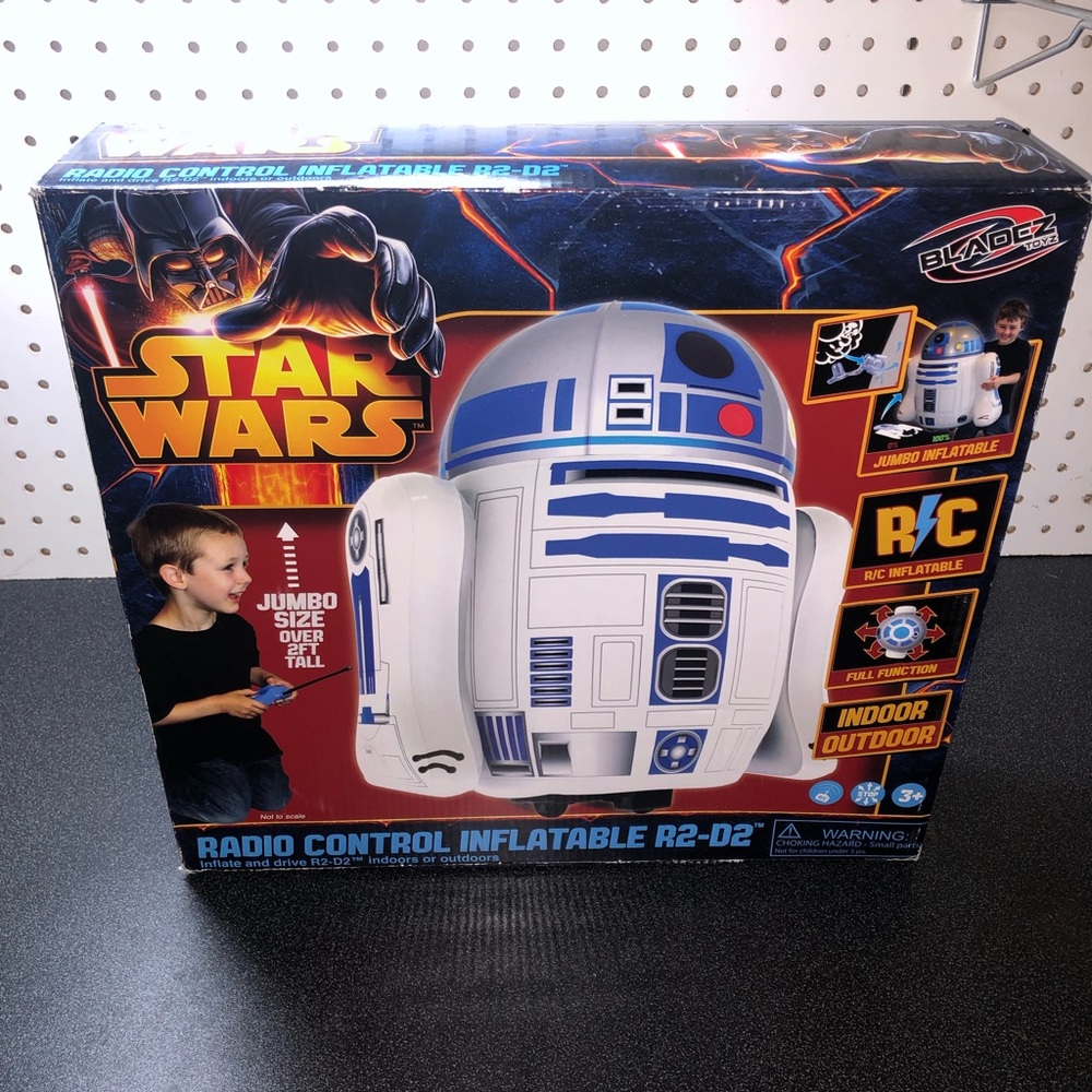 New Star Wars Radio Control R/C Inflatable R2-D2 Droid Jumbo R2D2